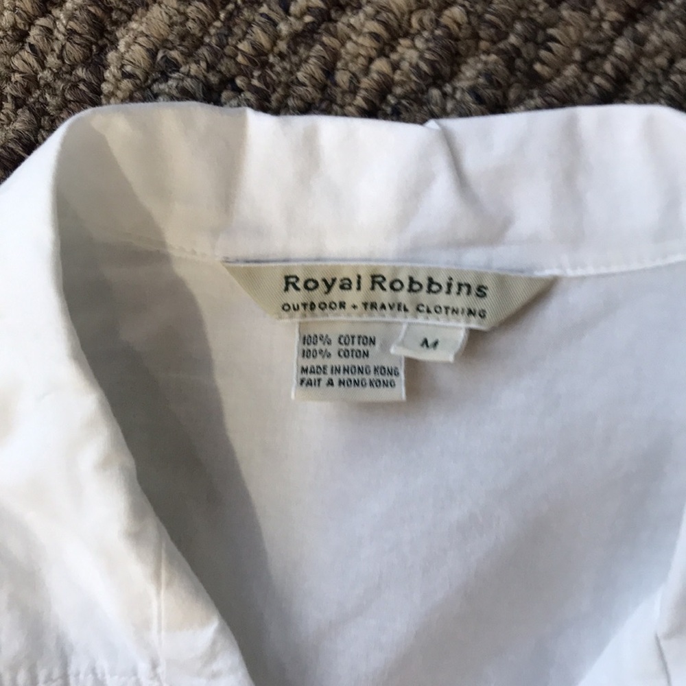 Royal Robins White Button Down M - image 2